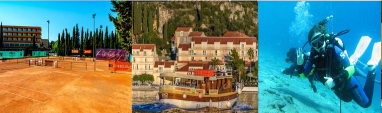 Croatie, Dubrovnik voyage globe travel, activités, excursions, sports