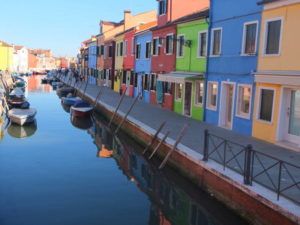 Les maisons colorées de Burano