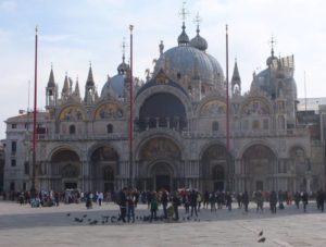 Venise, vue de la Basilique Saint Marc