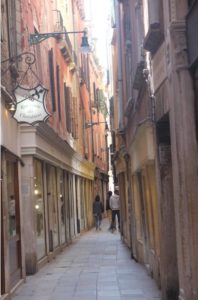 Venise, ruelle typique