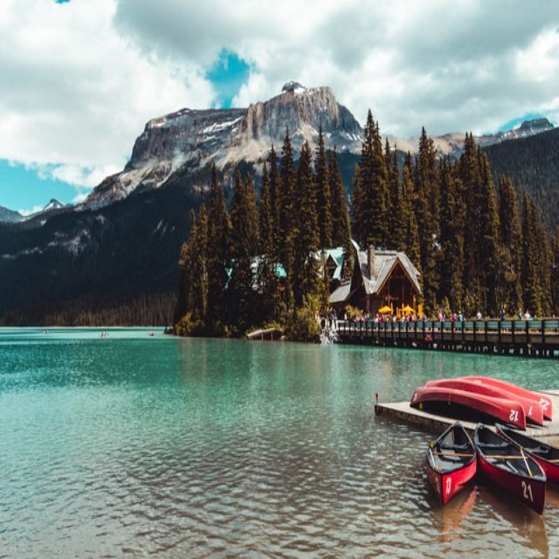 yukon-emerald-lake-canada globe-travel-voyage-yukon-art-canada
