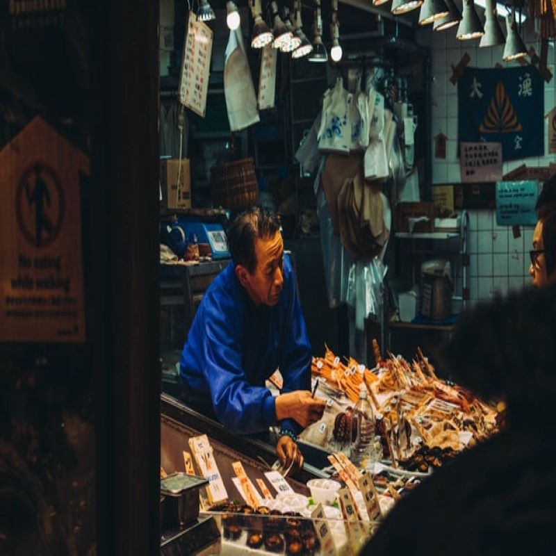 kyoto-japon-marché-nishiki voyage-globe-travel-japon